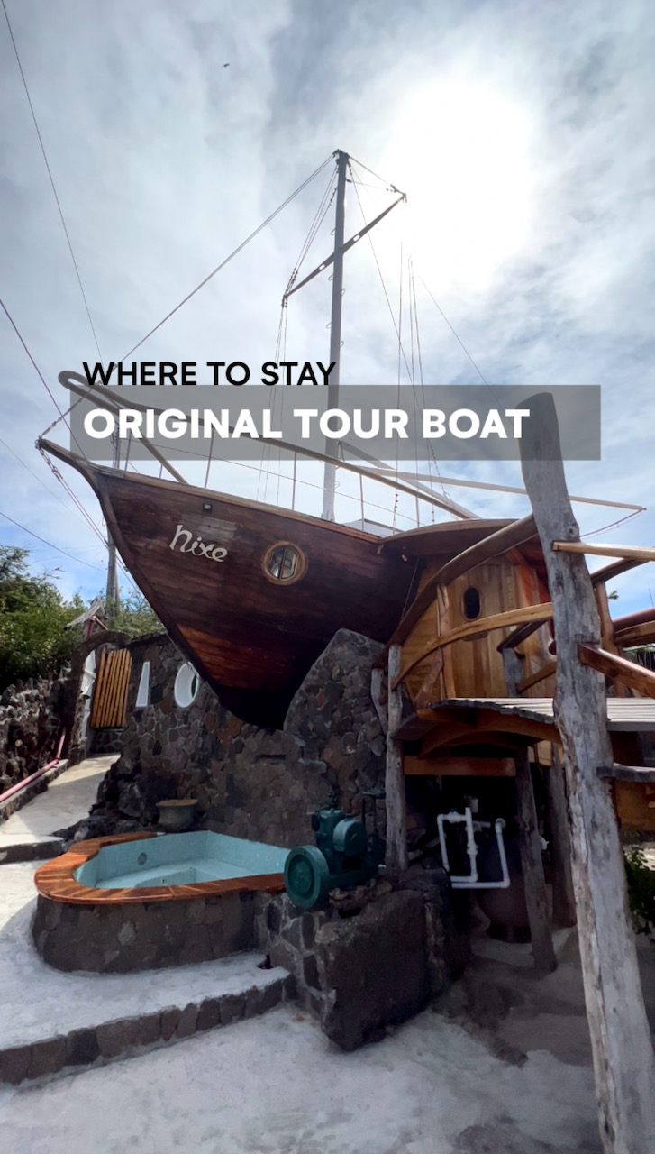 Stay on an original tour boat in the Galapagos - Angermeyer Waterfront Inn